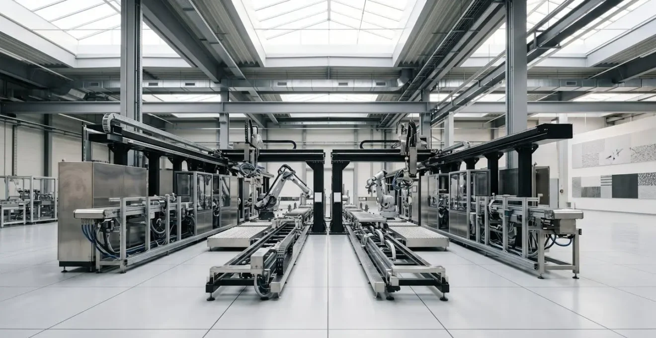 Equipements industriels modernes et ecologiques illustrant les investissements eligibles aux aides regionales