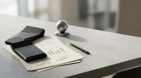 Illustration symbolisant l'optimisation fiscale légale via les écritures comptables de fin d'exercice