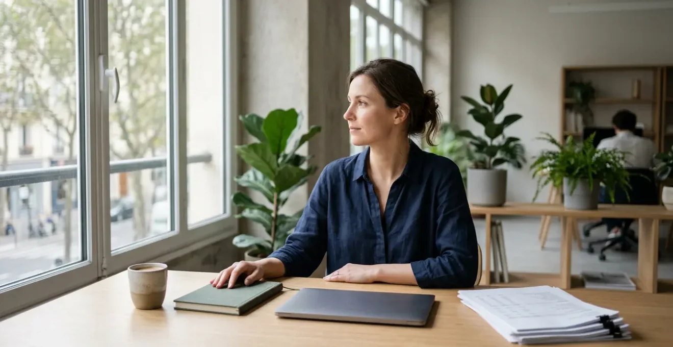 Vision stratégique d'un entrepreneur français gérant ses cotisations URSSAF avec sérénité