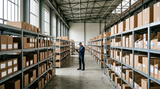 Inventaire de stocks en entreprise avec approche pratique et efficace