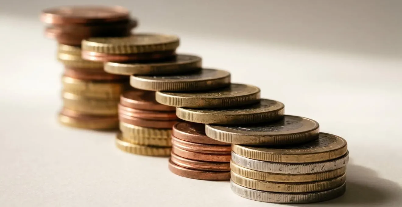Représentation visuelle du parcours fiscal d'un euro de bénéfice jusqu'à la distribution