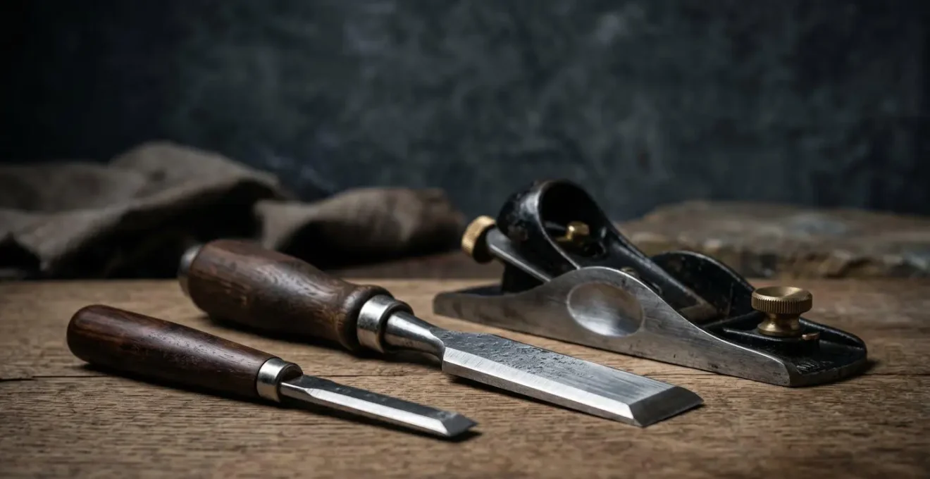 Croissance symbolisée par des outils d'artisan progressivement plus grands